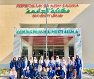 Kunjungan Edukatif: Mahasiswa IAT UIN KHAS Jember Eksplorasi Perpustakaan UIN Sunan Kalijaga
